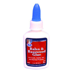 Balsa and Basswood Glue 24 Pk- 1 oz.-SKU 362