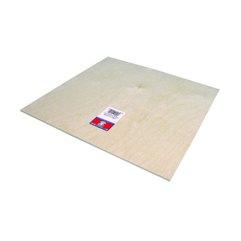 3 mm (1/8) x 12 x 12 Craft Plywood-SKU 5305