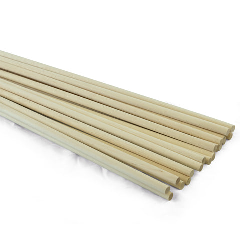 3/8 dia. x 36 Birch Hardwood Dowels-SKU 7908