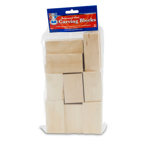 Basswood Mini Carving Block Bag-SKU 21