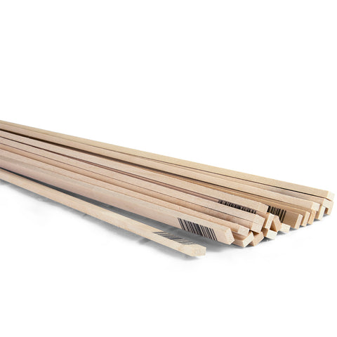 3/16 x 3/8 x 24 Basswood Strips-SKU 4058