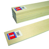 1/4 x 3 x 24 Basswood Sheet - SKU 4306