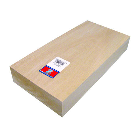 2 x 6 x 12 Basswood Block-SKU 4430