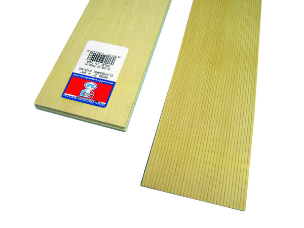 3/32 X 24 Basswood Clapboard-SKU 4449